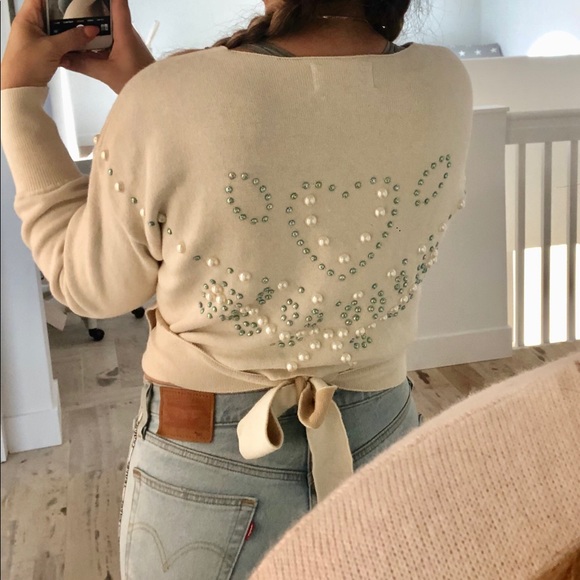 Wildfox Wilder Mock Wrap top size small - Picture 3 of 12